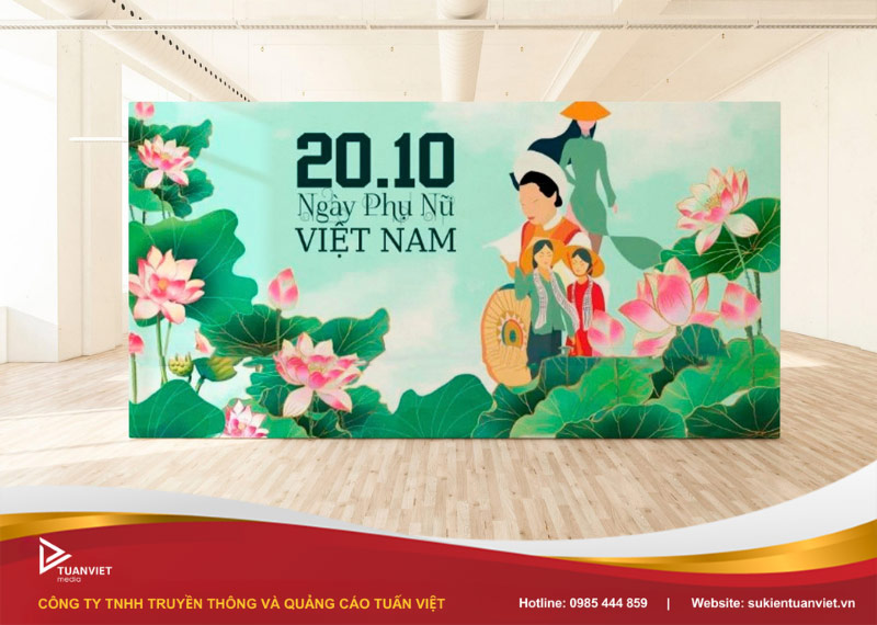 ấn phẩm quảng cáo 20/10