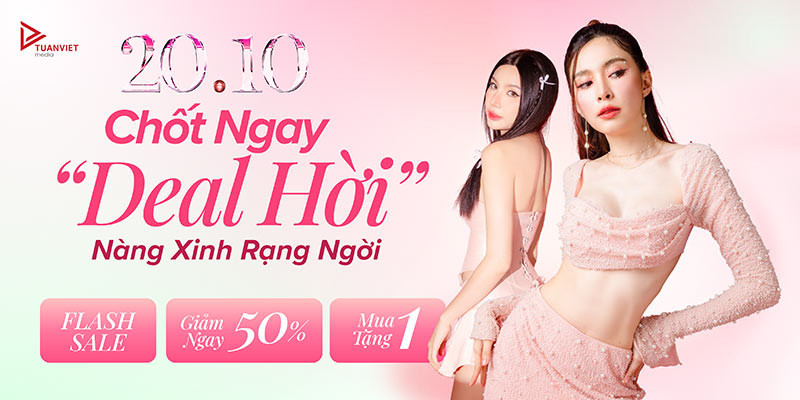 thiết kế bộ ấn phẩm 20/10