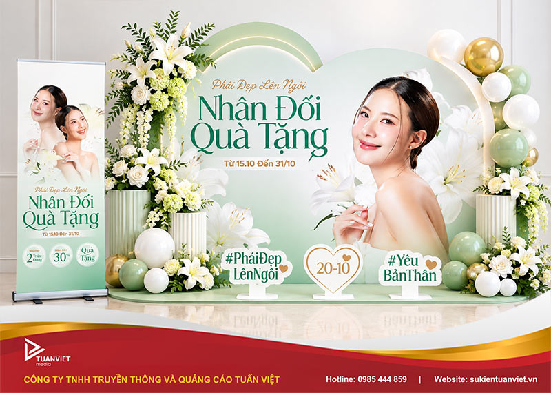 mẫu ấn phẩm 20/10 đẹp