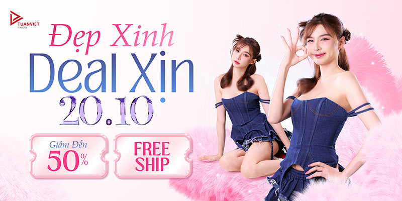 ý tưởng thiết kế ấn phẩm 20/10
