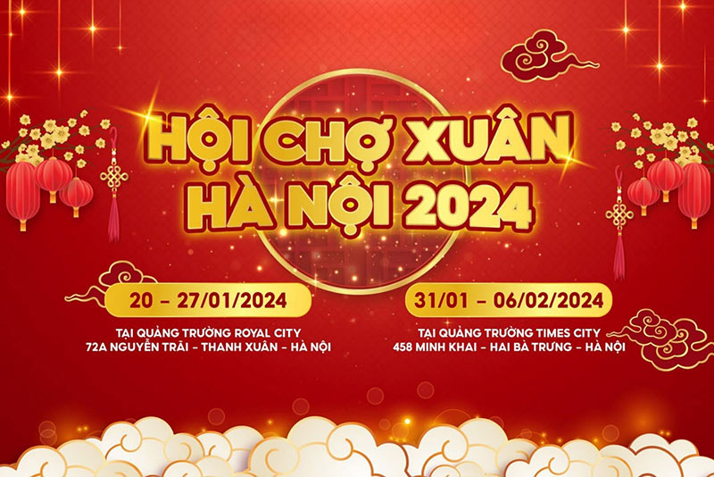 mẫu backdrop hội chợ