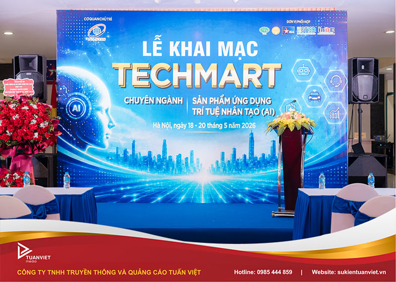 mẫu phông nền hội chợ đẹp