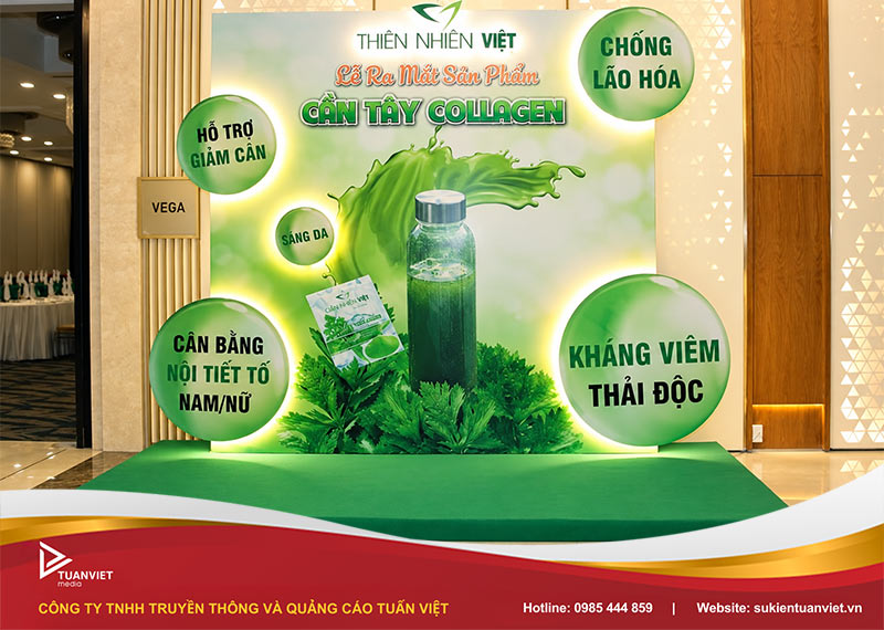 backdrop ra mắt sản phẩm