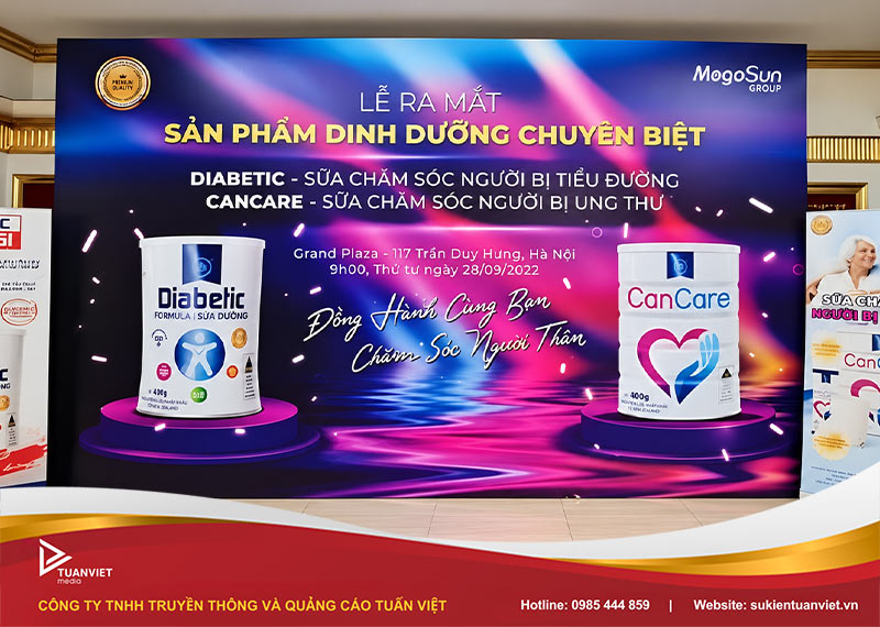 backdrop ra mắt sản phẩm mới 2026