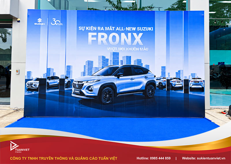 backdrop ra mắt sản phẩm mới xu hướng mới