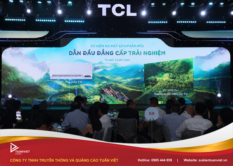 mẫu backdrop sự kiện ra mắt sản phẩm