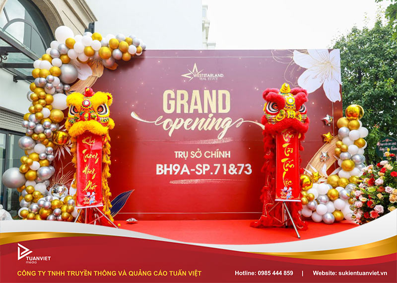 mẫu backdrop ra mắt sản phẩm đẹp