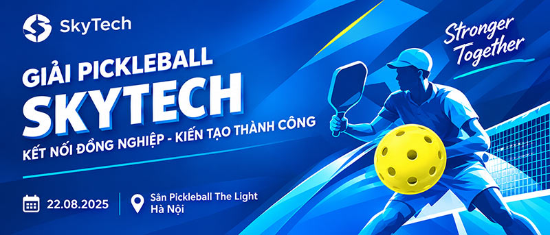 banner giải pickleball đẹp