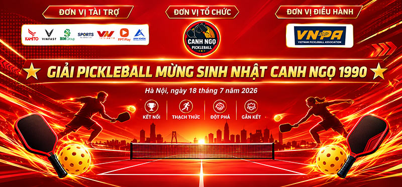 báo giá in banner giải pickleball