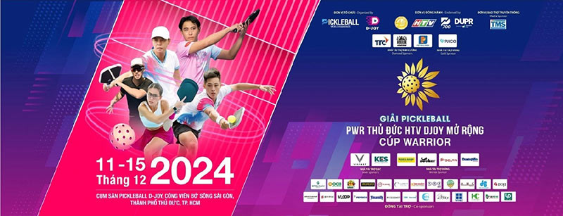 báo giá thiết kế banner giải pickleball