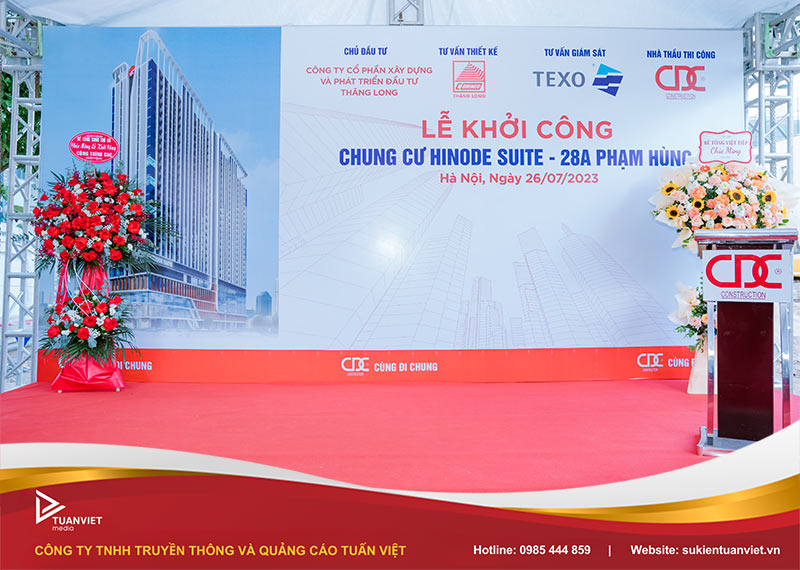 dịch vụ thiết kế banner và backdrop