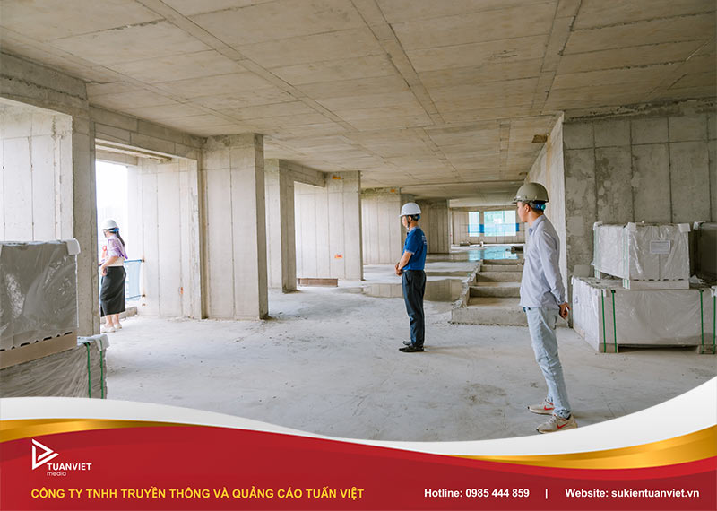 checklist khảo sát mặt bằng tổ chức lễ cất nóc