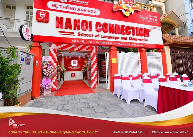 đơn vị trang trí cổng bóng bay khai trương