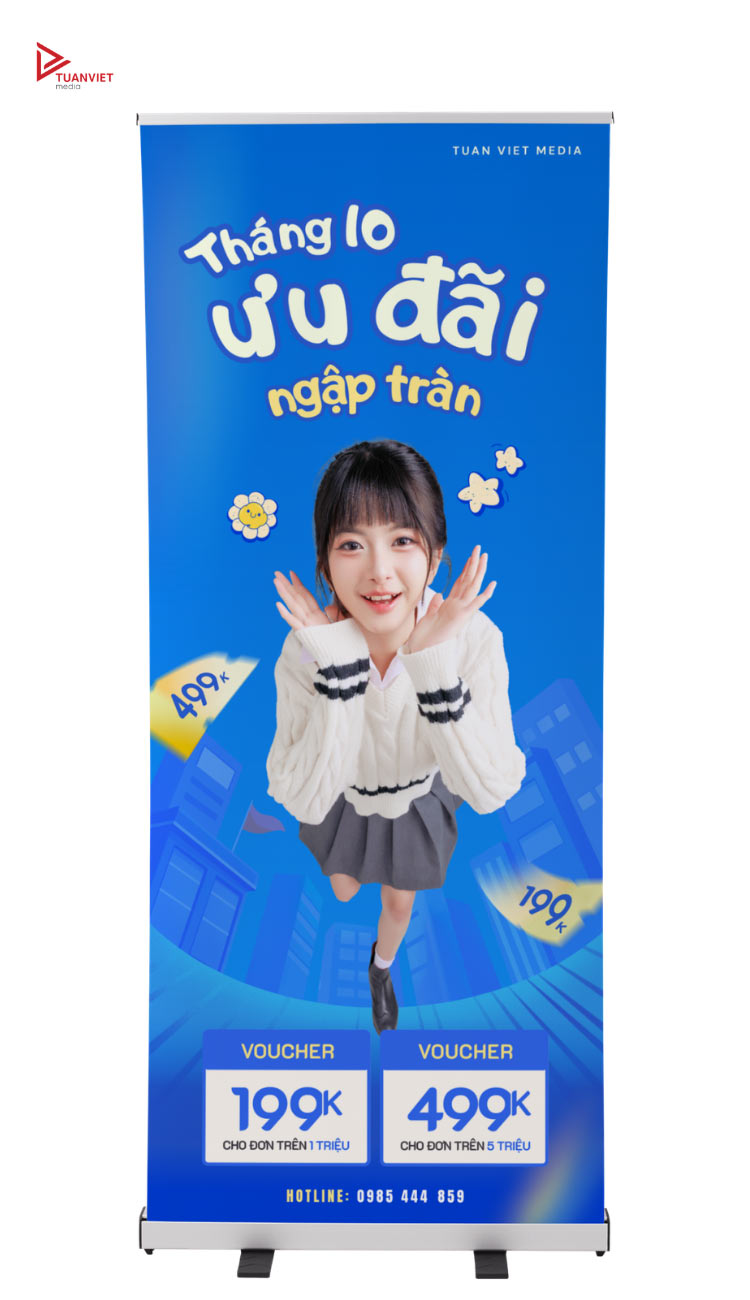 standee sự kiện 20/10