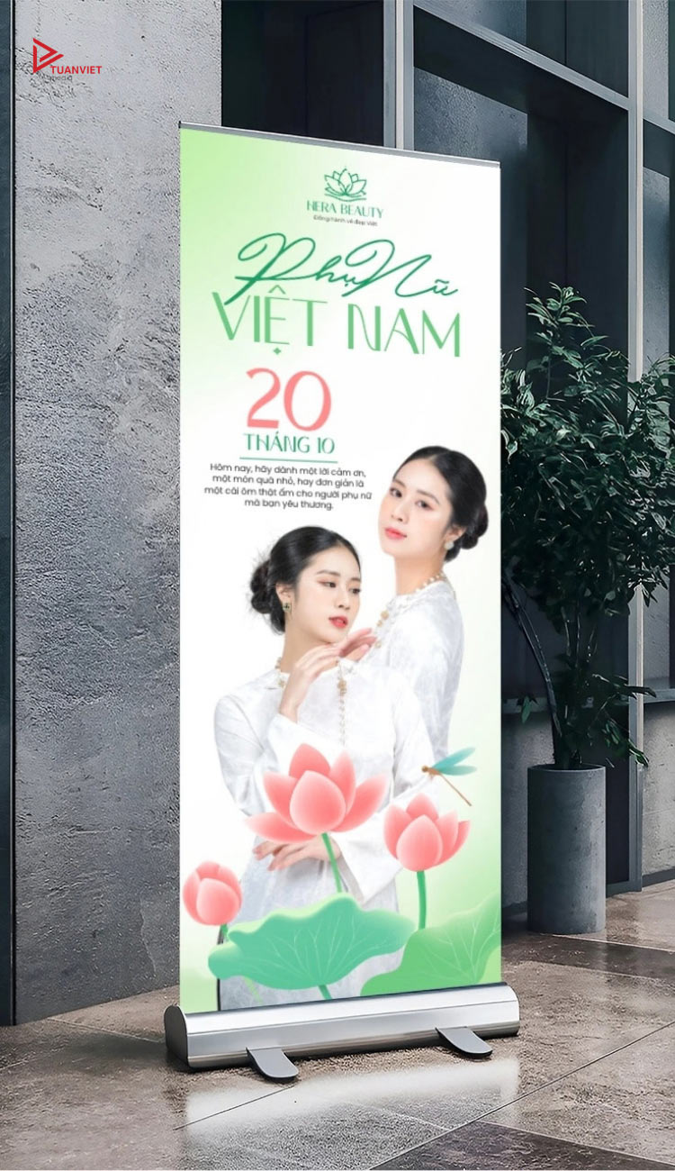hình ảnh standee 20/10