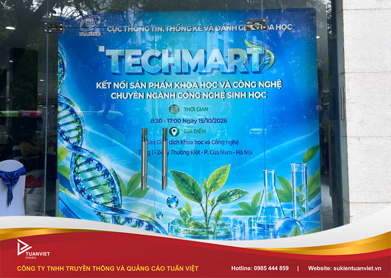 sự kiện Techmart kết nối sản phẩm khoa học và công nghệ chuyên ngành công nghệ sinh học
