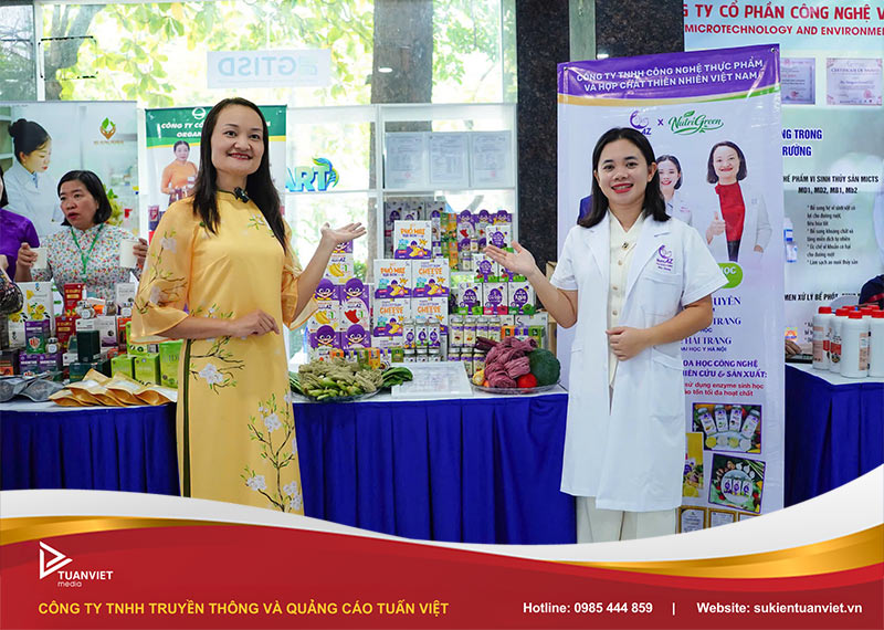 sự kiện Techmart kết nối sản phẩm khoa học và công nghệ chuyên ngành công nghệ sinh học