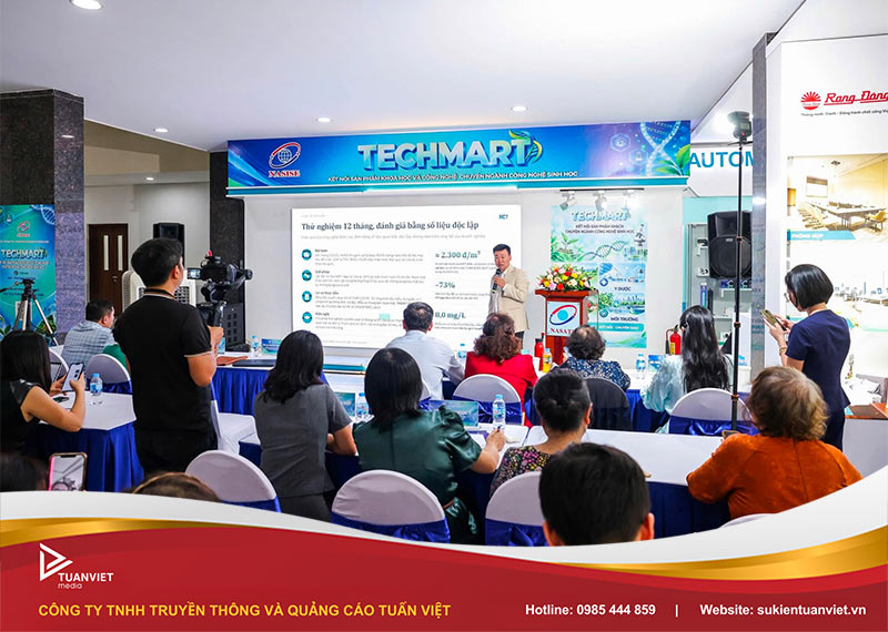 sự kiện Techmart kết nối sản phẩm khoa học và công nghệ chuyên ngành công nghệ sinh học