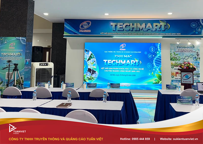 sự kiện Techmart kết nối sản phẩm khoa học và công nghệ chuyên ngành công nghệ sinh học