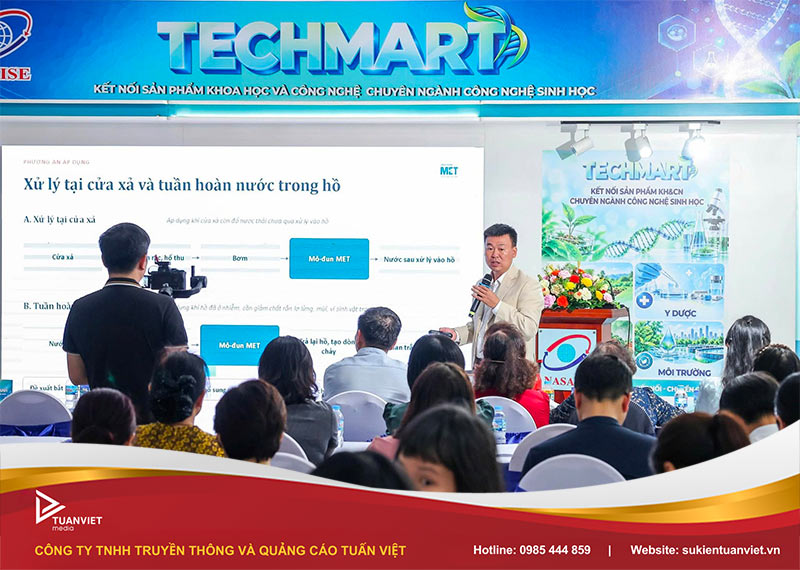 sự kiện Techmart kết nối sản phẩm khoa học và công nghệ chuyên ngành công nghệ sinh học