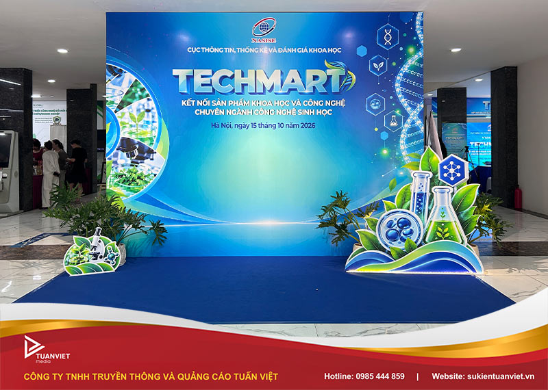 sự kiện Techmart kết nối sản phẩm khoa học và công nghệ chuyên ngành công nghệ sinh học