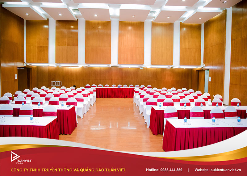 ý tưởng tổ chức hội nghị nội bộ công ty